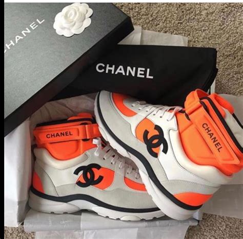 chanel orange sneakers replica|chanel dupe aesthetic.